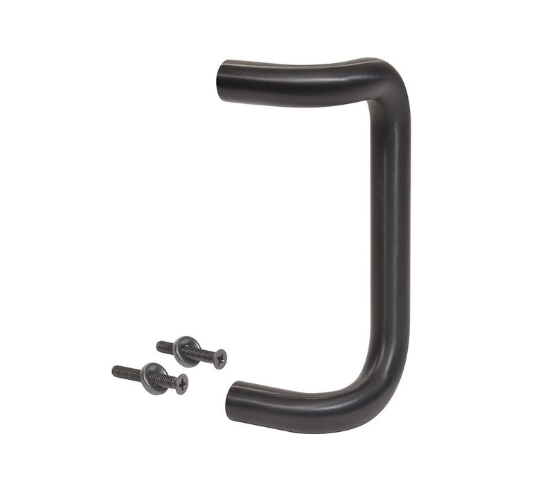 CRL M174810B 8" Oil Rubbed Bronze Solid Offset Pull Handle - Image 1